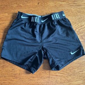 Girls Nike Dri-FIT Black Performance Shorts